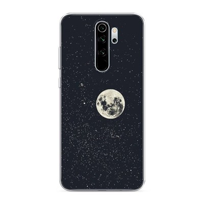 Силиконовый чехол Полнолуние на Xiaomi Redmi Note 8 Pro