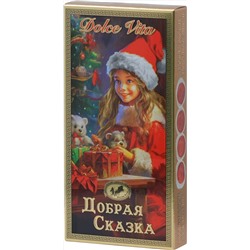 Dolche Vita. Новый год. Мармелад Малиновый. Добрая сказка 155 гр. карт.упаковка