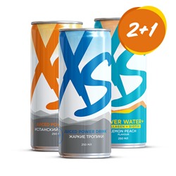 XS™ Power Drink Тропиктер + Апельсин + Коллаген 2+1 жиынтығы