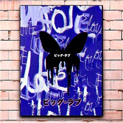 Постер «Japanise butterfly» большой