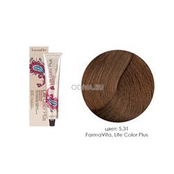 FarmaVita, Life Color Plus - крем-краска для волос (5.31 темный табак)