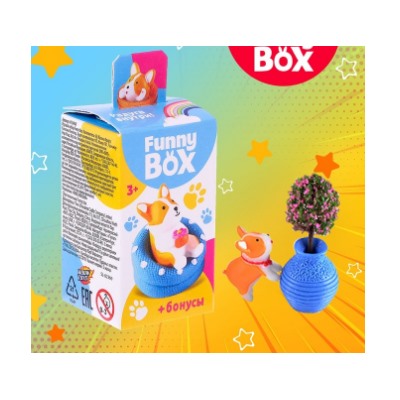 068-3999 Набор для детей Funny Box «Собачки» Набор: радуга, инструкция, наклейки, МИКС