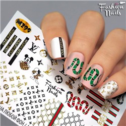 Fashion Nails, Слайдер-дизайн M299