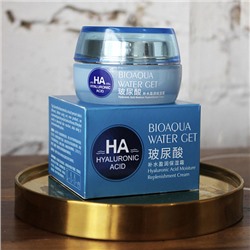 Крем увлажняющий, омолаживающий с гиалуроновой кислотой Bioaqua Water Get Hyaluronic Acid 50гр