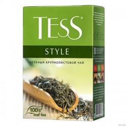Чай зеленый листовой "Тесс  Style" (100 г)