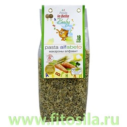 Макароны "Алфавит", 400 г, ТМ "Pasta la Bella Baby"