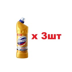 Domestos 1л Ультра блеск 3шт