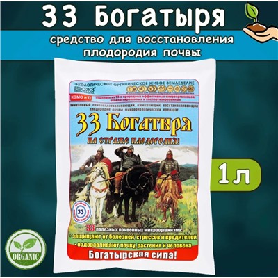 33 Богатыря почвооздор.препарат 1л