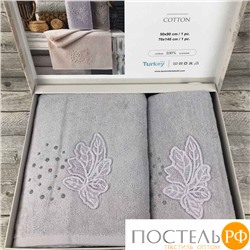 T0942/4 Набор полотенец SIKEL из 2-х предметов (50*90 и 70*140) CINAR SOFT MINT