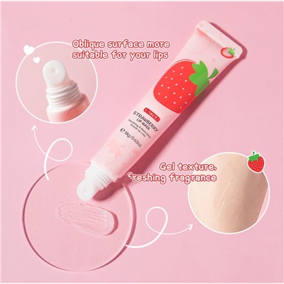 Увлажняющая маска для губ с клубникой Laikou Strawberry Lip Mask, 18 гр.