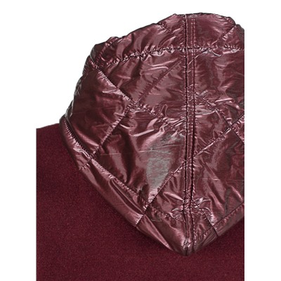Пальто женское комбинированное 252157-У