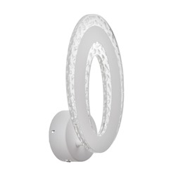 Бра 1095/1WT LED 38Вт 3000/6000К белый 8х30 см