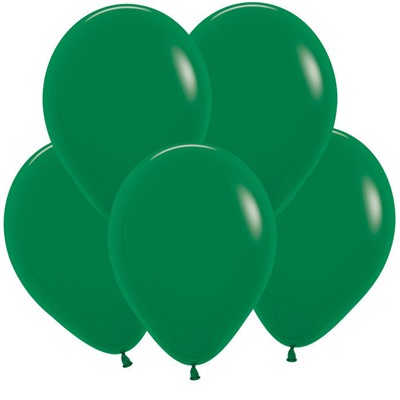 В027 шары зеленые 30см 50шт