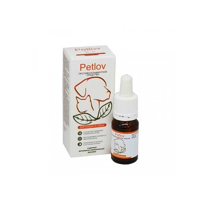 Petlov (Петлов) противогельминтное средство для кошек и собак, Сашера-Мед