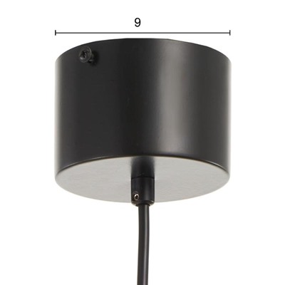 Светильник 89501/1 LED 5Вт черный 48х48х25 см