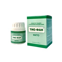 Тиофан фито с антиоксидантным действием, 30 капс., Новосибирский завод антиоксидантов