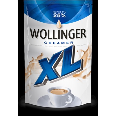 Wollinger. Заменитель молочного продукта Creamer XL 175 гр. мягкая упаковка