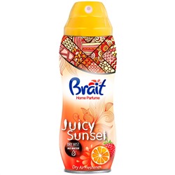 Освежитель воздуха BRAIT Сухое распыление Juicy Sunset 300мл