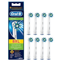 Насадки для электрических зубных щеток ORAL-B Cross Action (8 шт)