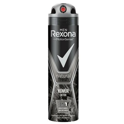 Дезодорант Спрей Rexona Men Антиперспирант Уголь Детокс Charcoal Detox 150 мл