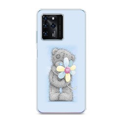 Силиконовый чехол Me to you с ромашкой на ZTE Blade V30