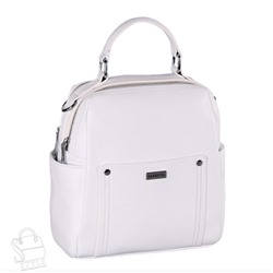 Рюкзак женский кожаный 99353-2 white Velina Fabbiano-Safenta