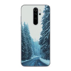 Силиконовый чехол Зима 9 на Xiaomi Redmi Note 8 Pro