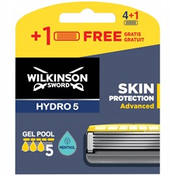 Кассеты для бритвы Schick (Wilkinson Sword) HYDRO-5 Skin Protection Advanced (5шт)