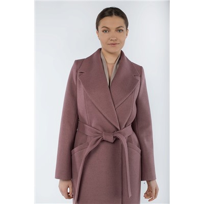 01-11216 Пальто женское демисезонное (пояс)