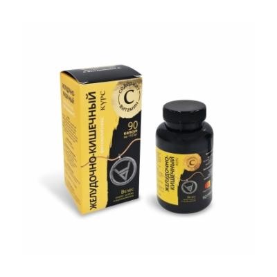 Фитокомплекс Желудочно-кишечный + Витамин С 90 капсул, Фарм-Продукт
