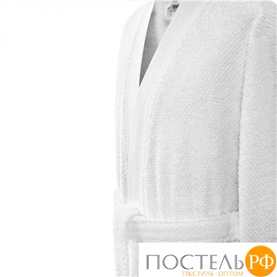 Togas МИЭЛЬ махровый халат XL бел,1пр.,400 гр/м2,100%чесаный хл.