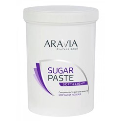 Aravia Professional Сахарная паста для шугаринга "Мягкая и лёгкая" 1500 гр