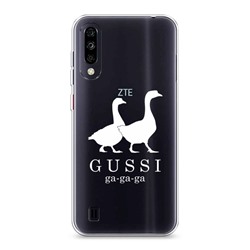 Силиконовый чехол Gussi ga ga ga на ZTE Blade A7 (2020)