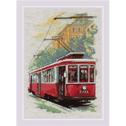 Набор для вышивания Риолис 2106 Старый трамвай, 21*30 см