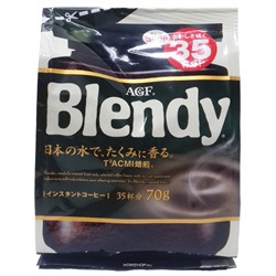 Растворимый кофе Килиманджаро Blendy AGF (м/у), Япония, 70 г Акция