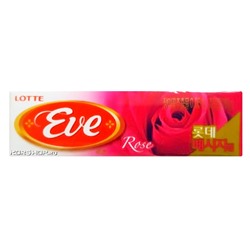 Жевательная резинка со вкусом розы Eve Lotte, Корея, 26 г Акция