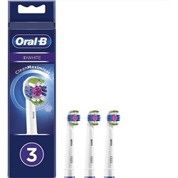 Насадки для электрических зубных щеток ORAL-B B 3D White Clean (3 шт)