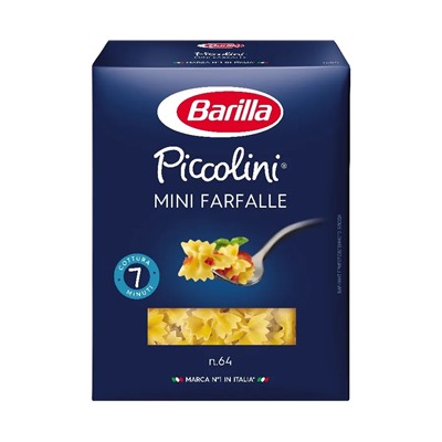 Макароны Barilla пикколини мини фарфалле 400 г