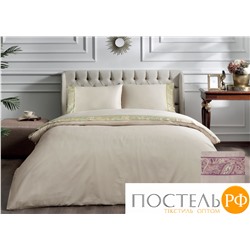 T1224T10015105 Простыня Tivolyo home ETTO бежевый 1,5 сп