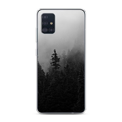 Силиконовый чехол Туманный лес на Samsung Galaxy A51