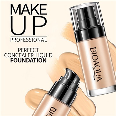 Тональный крем BIOAQUA Make Up Concealer, 30 мл. ТОН 01 НАТУРАЛЬНЫЙ