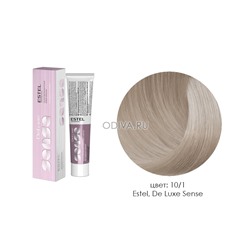 Estel, De Luxe Sense - крем-краска (10/1 светлый блондин пепельный), 60 мл