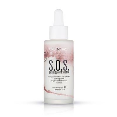 Сыворотка S.O.S. для сухой и чувствительнной кожи, 50 мл