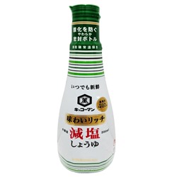 Соевый соус с пониженным содержанием соли Kikkoman, Япония, 200 мл... Акция