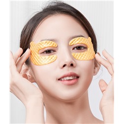 Гидрогелевые патчи для кожи вокруг глаз с экстрактом золота BIOAQUA Gold Elastic Soft Crystal Eye Mask