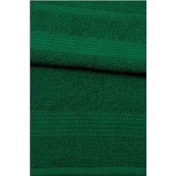 Полотенце махровое 70х140 бордюр №120 -пл. 375 гр/м2- (темно-зеленый, 505)