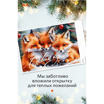 Хлопковая футболка Happyfox