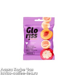 жевательные конфеты Gloriss Jefrutto со вкусом персик-мангостин 35 г.