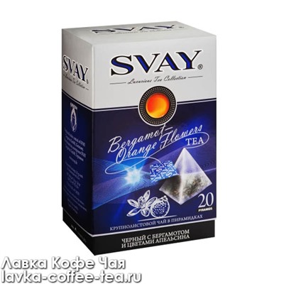 чай Svay "Bergamot Orange Flowers" 2,5 г*20 шт. в пирамидках