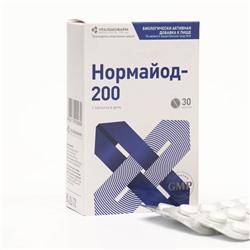 НормаЙод, 30 таблеток по 200 мг